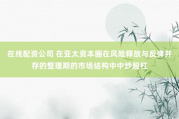 在线配资公司 在亚太资本圈在风险释放与反弹并存的整理期的市场结构中中炒股杠