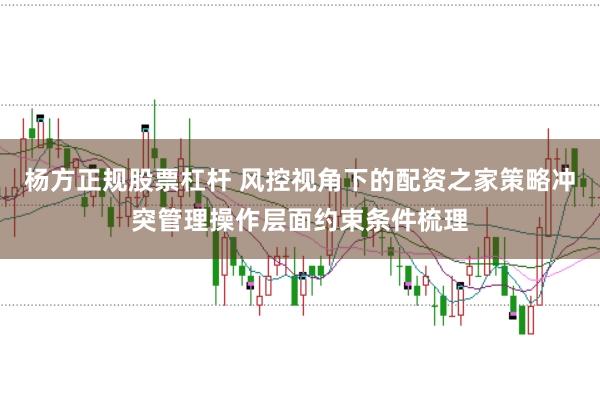 杨方正规股票杠杆 风控视角下的配资之家策略冲突管理操作层面约束条件梳理